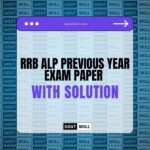RRB ALP Previous Year Exam Paper with Solution