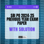 SBI PO 2024-25 Previous Year Exam Paper with Solution