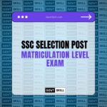 SSC Selection Post Matriculation Level Exam