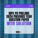 IBPS PO Prelims 2024 Previous Year Question Paper
