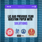 LIC AAO Previous Year Question Paper with Solutions